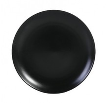 Inspire Asia Black bord D273xH30mm mat zwart coupe 617860