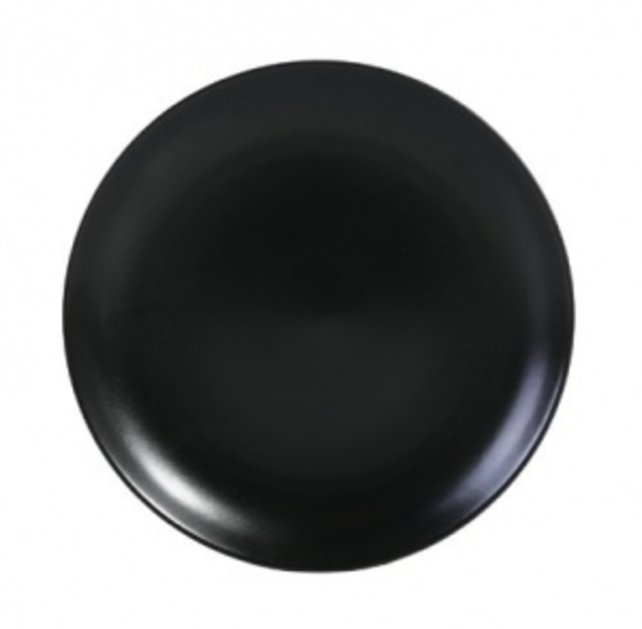 Inspire Asia Black bord D273xH30mm mat zwart coupe 617860 Inspire Asia Black bord D273xH30mm mat zwart coupe 617860
