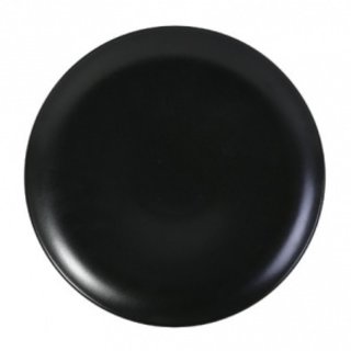 Inspire Asia bord D320xH25mm mat zwart coupe 617861