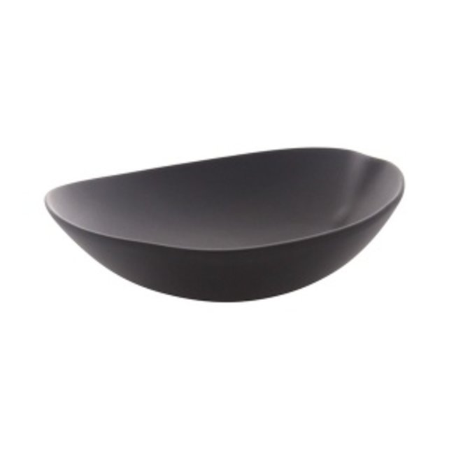 Cookplay Shell line Kom 21,5x22x7,5cm mat zwart 621240 Cookplay Shell line Kom 21,5x22x7,5cm mat zwart 621240
