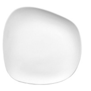 Cookplay Yayoi Line plat bord mat wit 26x24,5x4cm 621241