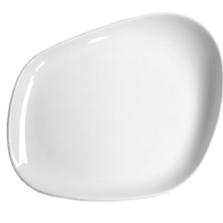 Cookplay Yayoi Line plat bord mat wit 23x20x3,5cm 621242