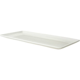 Maastricht Porselein Lux Bord 15 x 33 cm Rechthoek 046 Offwhite 528605