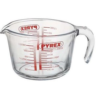 Maatbeker Pyrex 1 l Borosilicaat 525082