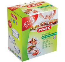 Ovenschalenset Pyrex Optimum 3-delig 527769