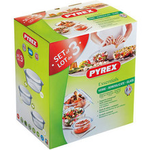 Ovenschalenset Pyrex Optimum 3-delig 527769