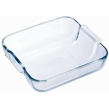 Ovenschaal Pyrex Neutraal 25 x 21 x 6 cm  2 l - Transparant 522624