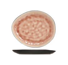 Cosy & Trendy Laguna old rose Plat bord 19,5X16CM Ovaal 1690516