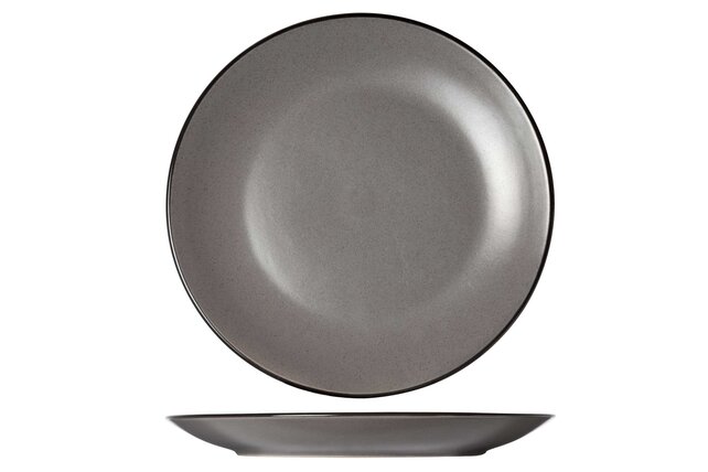 Cosy & Trendy Speckle grey Plat bord 27CM 3049100 Cosy & Trendy Speckle grey Plat bord 27CM 3049100