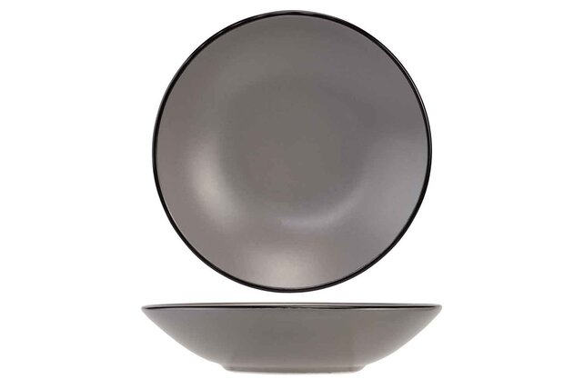 Cosy & Trendy Speckle 2 grey Diep Bord 20XH5.3CM 1953550 Cosy & Trendy Speckle 2 grey Diep Bord 20XH5.3CM 1953550