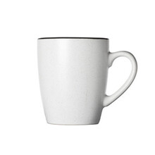 Cosy & Trendy Speckle white Beker 35CL 12X8,5XH10CM 3050400