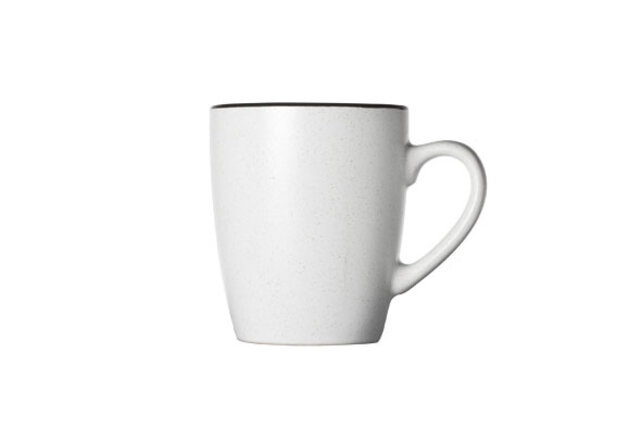 Cosy & Trendy Speckle white Beker 35CL 12X8,5XH10CM 3050400 Cosy & Trendy Speckle white Beker 35CL 12X8,5XH10CM 3050400