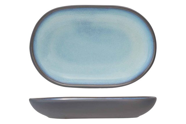 Cosy & Trendy Baikal Blue Aperobord 12X7,8CM Ovaal 3954012 Cosy & Trendy Baikal Blue Aperobord 12X7,8CM Ovaal 3954012