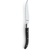 Steakmes golf Amefa 2520 Royal Steak 23 cm Kunststof-rvs zwart 6 stuks 528337 Steakmes golf Amefa 2520 Royal Steak 23 cm Kunststof-rvs zwart 6 stuks 528337
