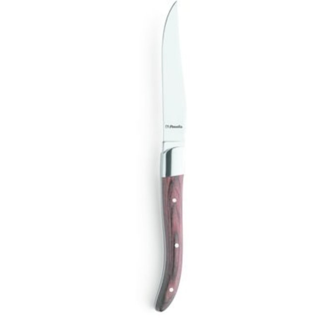 Steakmes fijne kartel hout Amefa 2520 Royal Steak 23 cm Hout-roestvrijstaal 6 stuks 528336 Steakmes fijne kartel hout Amefa 2520 Royal Steak 23 cm Hout-roestvrijstaal 6 stuks 528336