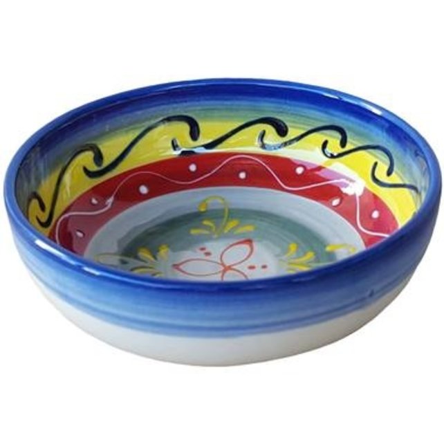 Tapas Kom Girona 14 cm Geel Aardewerk 4 stuks 529572 Tapas Kom Girona 14 cm Geel Aardewerk 4 stuks 529572