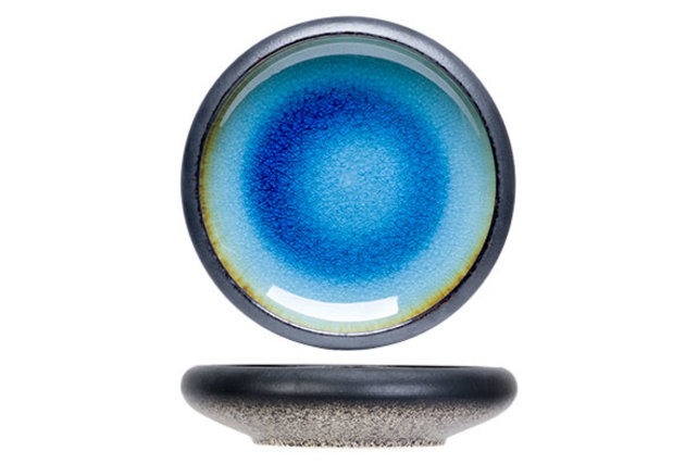 Cosy & Trendy Fervido Blue bord 15,5XH4CM 4360016 Cosy & Trendy Fervido Blue bord 15,5XH4CM 4360016