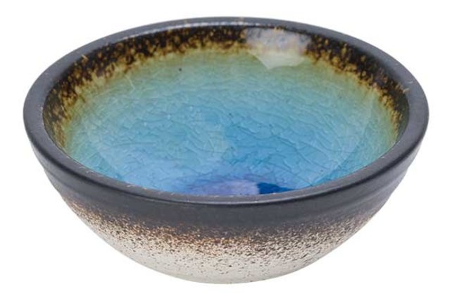 Cosy & Trendy Fervido Blue Schaaltje 9,3XH3,5CM 4360009 Cosy & Trendy Fervido Blue Schaaltje 9,3XH3,5CM 4360009