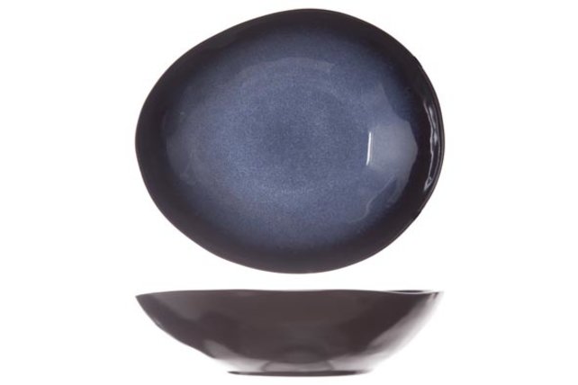 Cosy & Trendy Sapphire Diep bord/Schaal ovaal 19.5X16.5CM 8642120 Cosy & Trendy Sapphire Diep bord/Schaal ovaal 19.5X16.5CM 8642120