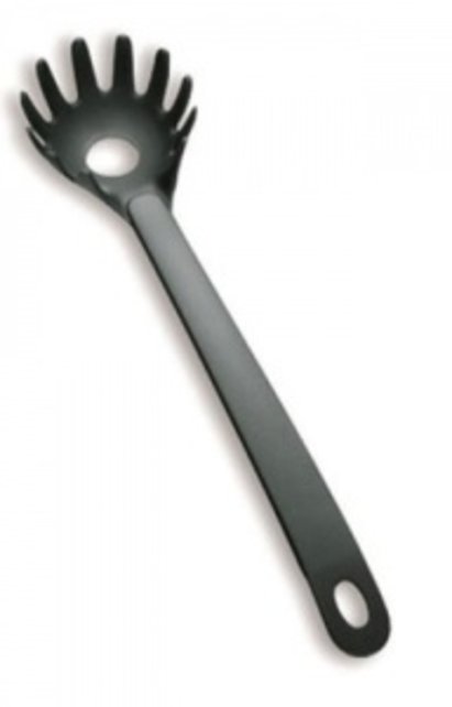 Spaghettilepel black nylon 29cm max 210°C 620719