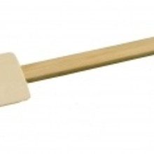 Pannenlikker met houten steel 3,2x24cm 2627