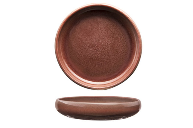 Cosy & Trendy Arezzo Brick Diep bord 22XH4,3CM 6011022 Cosy & Trendy Arezzo Brick Diep bord 22XH4,3CM 6011022
