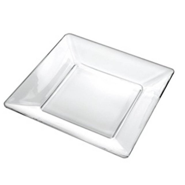 OPRUIMING Borgonovo Modi Vierkant bord 21x2 Glas Transparant
