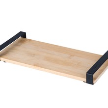 Cosy & Trendy Dienblad Bamboe met metaal handvat 32X15XH4CM 8637810