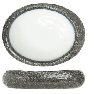 Cosy & Trendy Sea pearl Schaal Ovaal 24X21XH5.5CM 9632359