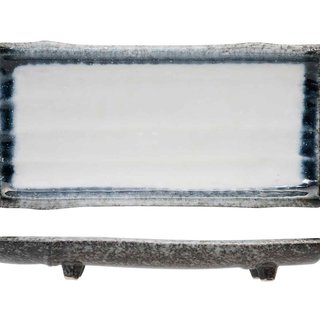 Cosy & Trendy Sea pearl Schaal Rechthoek 24,5X12,5XH3,5CM Op 4 voetjes 9632125