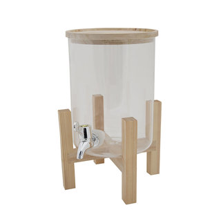 Cosy & Trendy Sapdispenser 15XH32CM 3L In houten staander 1821042