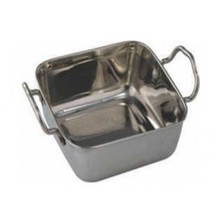 Mini braadbak inox vierkant 11,5x11,5cm 619214