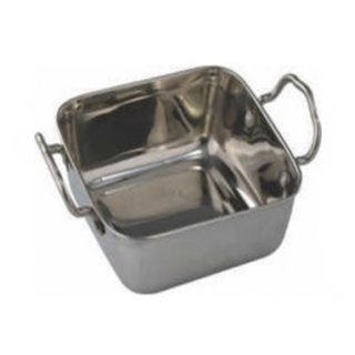 Mini braadbak inox vierkant 11,5x11,5cm 619214