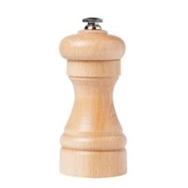 Dema Pepermolen beuk naturel 12cm 619929 Dema Pepermolen beuk naturel 12cm 619929