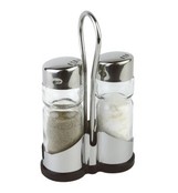 Menagere zout&peper glas/inox 10647 Menagere zout&peper glas/inox 10647