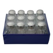 Zoutvaatjes in glas per 12 stuks 12458 Zoutvaatjes in glas per 12 stuks 12458