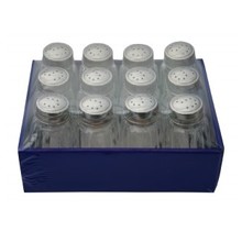 Zoutvaatjes in glas per 12 stuks 12458