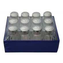 Zoutvaatjes in glas per 12 stuks 12458