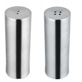 Zout- en pepervat, inox 18/8 10203