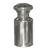 Zout/poederstrooier inox H10,5cm 604119 Zout/poederstrooier inox H10,5cm 604119