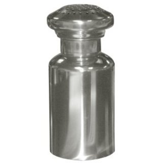 Zout/poederstrooier inox H10,5cm 604119