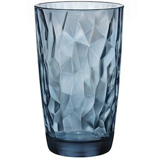 Bormioli Rocco Diamond Longdrink 47 cl 6 stuks Blauw 350260-M02