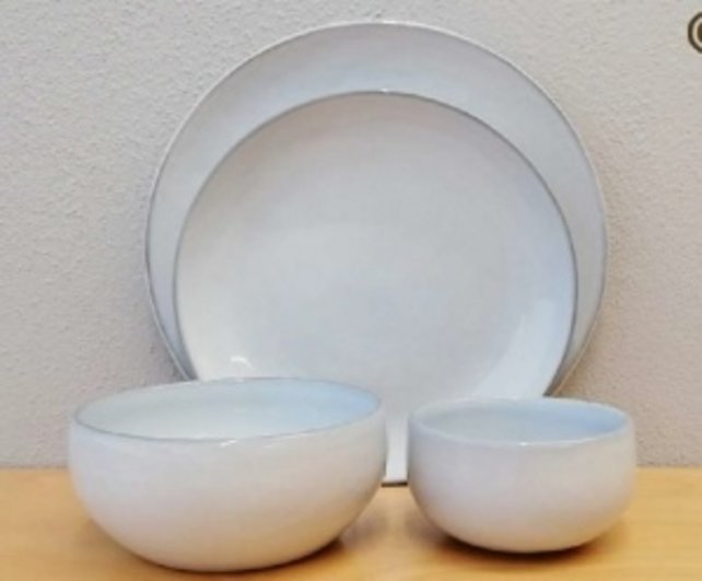 Terre Blanche plat bord coupe 22cm 621778