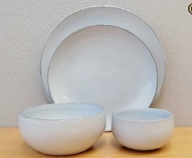 Terre Blanche bowl 14,5xH7cm 621780 Terre Blanche bowl 14,5xH7cm 621780