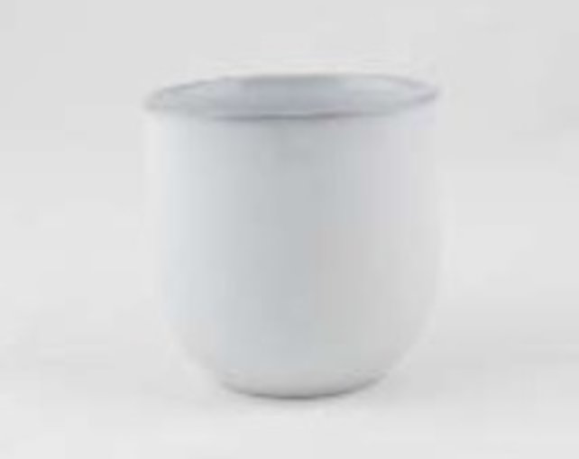 Terre Blanche beker 5,5xH6cm 621781 Terre Blanche beker 5,5xH6cm 621781