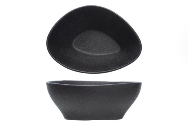 Cosy & Trendy Blackstone Triangle Schaaltje 14X10.5XH6CM 5437614 Cosy & Trendy Blackstone Triangle Schaaltje 14X10.5XH6CM 5437614