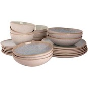 Serviesset Palmer Light Blue Sea 24-delig (6 personen) Blauw Stoneware Serviesset Palmer Light Blue Sea 24-delig (6 personen) Blauw Stoneware