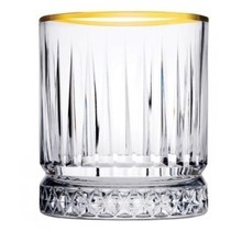 Pasabahce Elysia Tumbler 35.5 cl Transparant Goud 4 stuk(s) 534708
