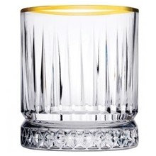 Pasabahce Elysia Tumbler 35.5 cl Transparant Goud 4 stuk(s) 534708