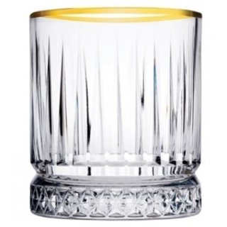 Pasabahce Elysia Tumbler 35.5 cl Transparant Goud 4 stuk(s) 534708